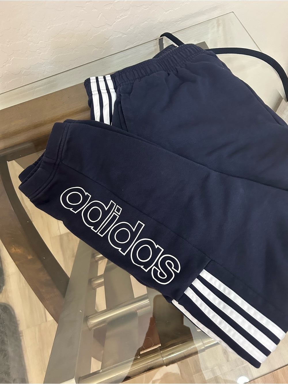 Adidas Navy Blue Pants XL. Perfect condition